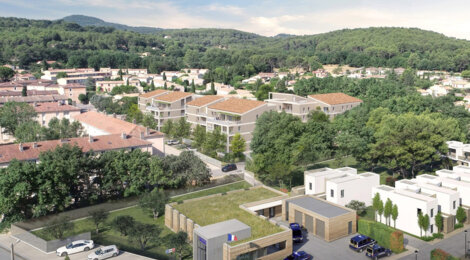 Programme immobilier neuf Terrasses sur Lubéron - La Roque-d’Anthéron à proximité du massif du Luberon (13640) - Référence : 14399