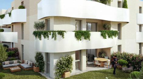 Programme immobilier neuf NOUVELLE VAGUE - La Seyne-sur-Mer résidence intimiste à proximité de l'Hôpital (83500) - Référence : 14012