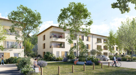 Programme immobilier neuf LES NOISETIERS - La Taillan-Médoc : 25 logements neufs T2–T4 à 25 min de Bordeaux (33320) - Référence : 9239
