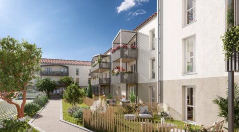 Programme immobilier neuf CÔTE & SAUVAGE - La Tremblade : 35 appartements neufs du 2 au 4 pièces proche de la plage (17390) - Référence : 14596