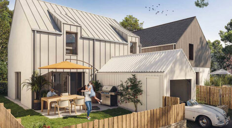 Programme immobilier neuf Les Skippers - La Trinité-sur-Mer proche de la plage de Port Biren (56470) - Référence : 12378