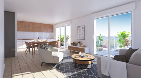 Programme immobilier neuf La Marjolaine - La Turballe à 300 m de la plage du port et des commerces (44420) - Référence : 15520