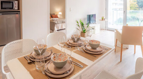 Programme immobilier neuf LES BATEAUX BLEUS - Résidence Seniors - LMNP - La Turballe résidence seniors proche mer et services (44420) - Référence : 17153