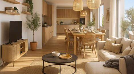 Programme immobilier neuf LES CIMES D'AZUR - La Turbie aux portes de  Nice (06320) - Référence : 13623