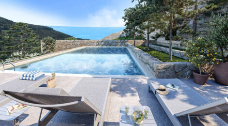 Programme immobilier neuf LES CIMES D'AZUR - La Turbie aux portes de  Nice (06320) - Référence : 13623
