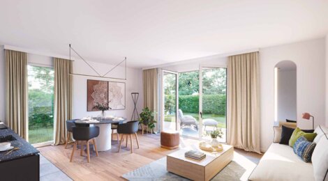Programme immobilier neuf L'Archipel - La Verpillière à mi-chemin entre Lyon et Grenoble (38290) - Référence : 15378