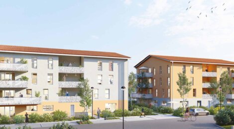 Programme immobilier neuf L'Archipel - La Verpillière à mi-chemin entre Lyon et Grenoble (38290) - Référence : 15378