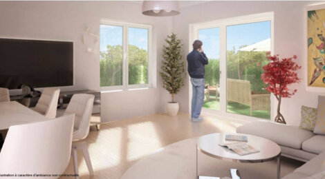 Programme immobilier neuf LE DOMAINE DES NOES - La Verrière : Appartements avec balcons, jardins et parking sécurisé proche du centre-ville (78320) - Référence : 2992