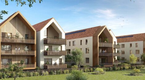 Programme immobilier neuf Terramenta - La Wantzenau à proximité de la gare (67610) - Référence : 15952