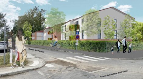 Programme immobilier neuf Les sens ciel - Labège Village : 37 appartements neufs du studio au T4 proche d’Innopole et de Toulouse (31670) - Référence : 11560