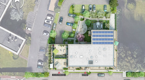 Programme immobilier neuf IVOIRE - Lambersart : appartements neufs studio–T4 à 650m des jardins de la Citadelle (59130) - Référence : 15734