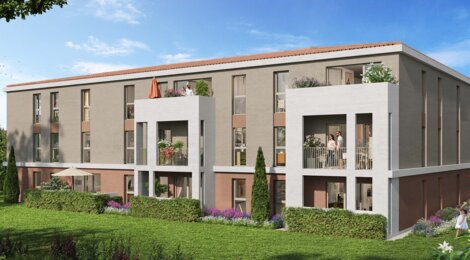 Programme immobilier neuf La résidence du parc aux écureuils - Lambesc : Appartements T2–T4 avec terrasses, jardins privatifs et proximité centre-ville (13410) - Référence : 6944