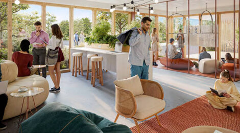 Programme immobilier neuf COEUR ALSACE - Lampertheim résidence de services à proximité de la gare (67450) - Référence : 12355