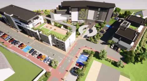 Programme immobilier neuf L'ILOT BELHOMMET - Landerneau : appartements neufs du 2 au 4 pièces à 500 m du cœur de ville (29800) - Référence : 11019