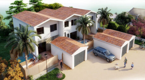 Programme immobilier neuf la patio de l'arbousier - Langlade : villas neuves T3 et appartements T2 au cœur de la Vaunage (30980) - Référence : 11678