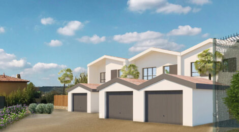 Programme immobilier neuf la patio de l'arbousier - Langlade : villas neuves T3 et appartements T2 au cœur de la Vaunage (30980) - Référence : 11678