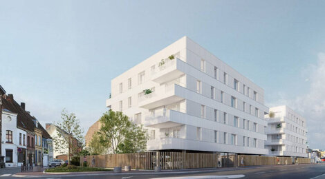 Programme immobilier neuf OXYGeNE - Lannoy : Appartements T2–T4 avec terrasses, parquet et stationnements proche de la Mairie (59390) - Référence : 10844