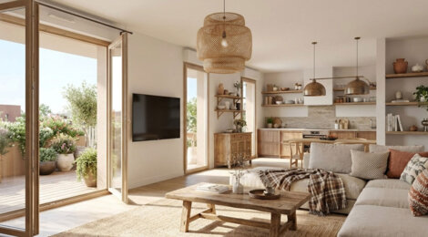 Programme immobilier neuf Hameau des Vernays - L'Arbresle appartements lumineux entre Beaujolais et Monts du Lyonnais (69210) - Référence : 17576