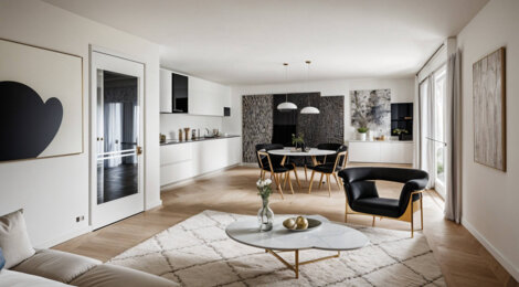 Programme immobilier neuf Villas des 4 îles - Larmor-Baden : Maisons neuves à 15 min à pied de l’Île Berder (56870) - Référence : 15694