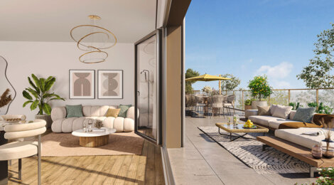 Programme immobilier neuf L Ecrin du Menez - Larmor-Plage proche à pied du centre-ville (56260) - Référence : 15699
