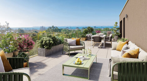 Programme immobilier neuf L Ecrin du Menez - Larmor-Plage proche à pied du centre-ville (56260) - Référence : 15699