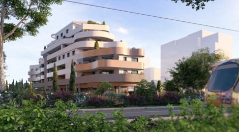 Programme immobilier neuf HYOKO - Lattes : appartements neufs T2–T4 sur les hauteurs avec vue sur Montpellier (34970) - Référence : 9055