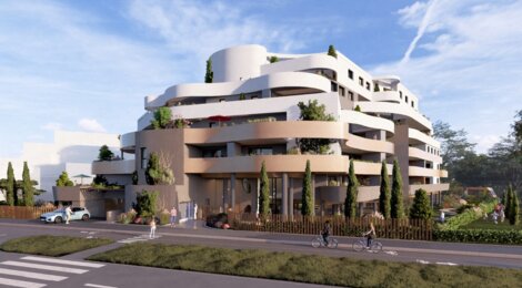 Programme immobilier neuf HYOKO - Lattes : appartements neufs T2–T4 sur les hauteurs avec vue sur Montpellier (34970) - Référence : 9055