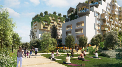 Programme immobilier neuf Îlot des Platanes - Lattes appartements réhabilités aux portes de Montpellier (34970) - Référence : 18000