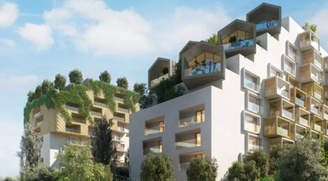 Programme immobilier neuf ILOT DES PLATANES - Lattes entre Montpellier et mer quartier Boirargues tramway (34970) - Référence : 17163