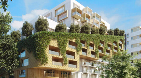 Programme immobilier neuf ILOT DES PLATANES - Lattes entre Montpellier et mer quartier Boirargues tramway (34970) - Référence : 17163