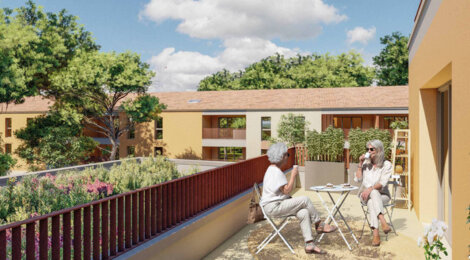 Programme immobilier neuf EDEN RESORT - Launaguet une résidence séniors aux portes de Toulouse (31140) - Référence : 9392