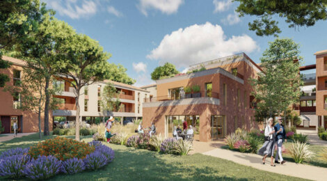 Programme immobilier neuf EDEN RESORT - Launaguet une résidence séniors aux portes de Toulouse (31140) - Référence : 9392
