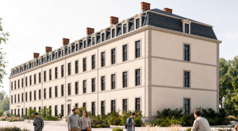 Programme immobilier neuf Pavillon 47 Denormandie - Laval ancienne caserne réhabilitée proche de l’IFSI (53000) - Référence : 18423