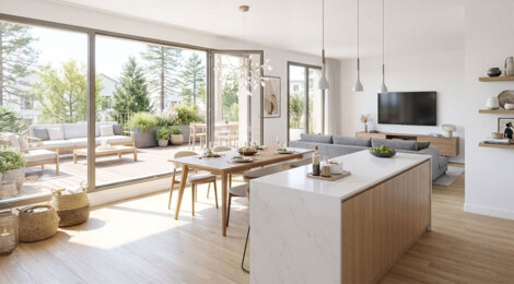 Programme immobilier neuf Mozaïk - Laval écoquartier Ferrié entre nature et vie pratique (53000) - Référence : 17019