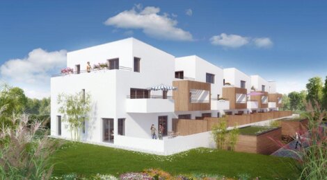 Programme immobilier neuf Les Jardins de l'observatoire - Laxou : Villas et appartements avec larges ouvertures et prestations complètes près du centre-ville (54520) - Référence : 218