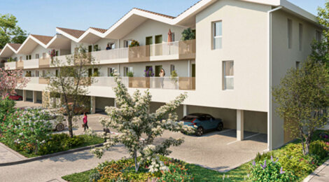 Programme immobilier neuf Les Terrasses de l'Agora - Le Barp centre-ville proche commerces (33114) - Référence : 17462