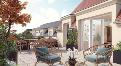 Programme immobilier neuf 98 République - Le Blanc-Mesnil : appartements neufs du 2 au 5 pièces en plein centre-ville (93150) - Référence : 14941