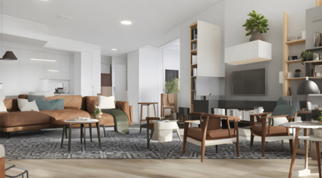 Programme immobilier neuf L'AVENUE - Le Blanc-Mesnil : appartements neufs du studio au T4 à 30 min de Paris centre (93150) - Référence : 15803