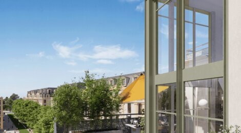 Programme immobilier neuf Village Eiffel 1 - Lot 1-6 - Le Blanc-Mesnil : appartements neufs éligibles PTZ et TVA réduite près du parc de 6,8 hectares (93150) - Référence : 14846
