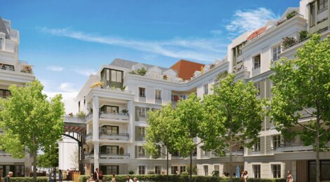 Programme immobilier neuf Village Eiffel 1 - Lot 1-6 - Le Blanc-Mesnil : appartements neufs éligibles PTZ et TVA réduite près du parc de 6,8 hectares (93150) - Référence : 14846