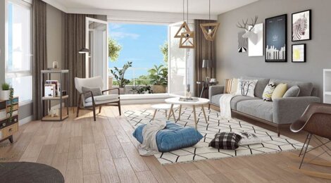 Programme immobilier neuf Maestria - Le Blanc-Mesnil : Appartements studio–T4 avec terrasses, parking sécurisé et proximité aéroport Paris-Le Bourget (93150) - Référence : 14809