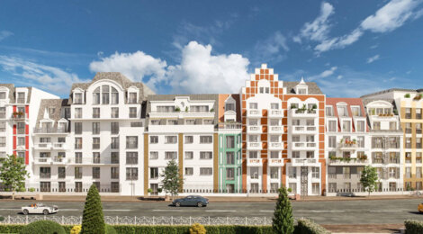 Programme immobilier neuf LA RÉSIDENCE DES PETITS PONTS - Le Blanc-Mesnil : Appartements studio–T5 avec terrasses, ascenseur et proximité RER B à 16 min à pied (93150) - Référence : 18006
