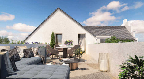 Programme immobilier neuf LA RÉSIDENCE DES PETITS PONTS - Le Blanc-Mesnil : Appartements studio–T5 avec terrasses, ascenseur et proximité RER B à 16 min à pied (93150) - Référence : 18006