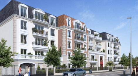 Programme immobilier neuf La Baronnie - Le Blanc-Mesnil : Appartements T2–T5 avec terrasses, à distance piétonne du RER B (93150) - Référence : 14468