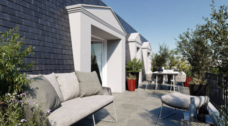 Programme immobilier neuf La Baronnie - Le Blanc-Mesnil : Appartements T2–T5 avec terrasses, à distance piétonne du RER B (93150) - Référence : 14468
