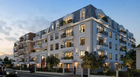 Programme immobilier neuf La Baronnie - Le Blanc-Mesnil : Appartements T2–T5 avec terrasses, à distance piétonne du RER B (93150) - Référence : 14468