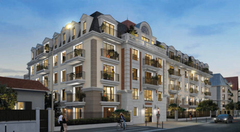 Programme immobilier neuf Villa Comtesse - Le Blanc-Mesnil : Appartements T2–T5 avec terrasses, jardins privatifs et proximité quartier de la Molette (93150) - Référence : 14741