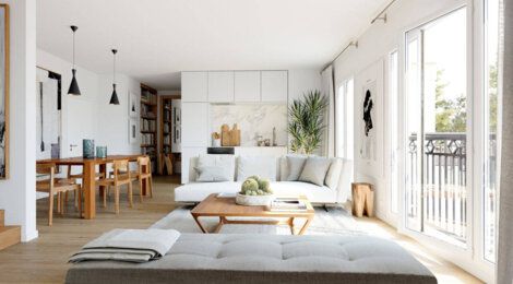 Programme immobilier neuf Les Terrasses d'Amelia - Le Blanc-Mesnil : Appartements T2–T5 avec terrasses, parking sécurisé et proximité RER B gare de Drancy (93150) - Référence : 7120
