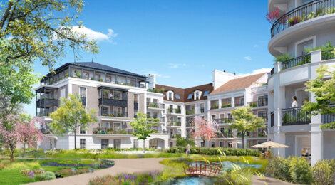 Programme immobilier neuf LE BLANC MESNIL A. BRIAND - Le Blanc-Mesnil : maisons et appartements neufs avec jardins près des transports (93150) - Référence : 14185
