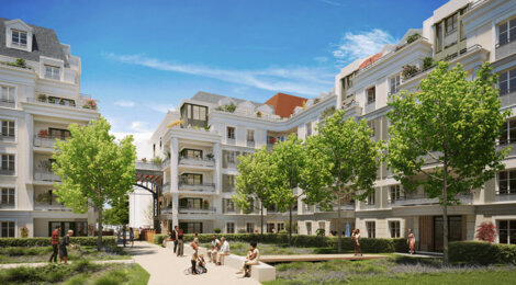 Programme immobilier neuf Village Eiffel 2 - Lot 2 - Le Blanc-Mesnil nouveau quartier proche du parc (93150) - Référence : 16415